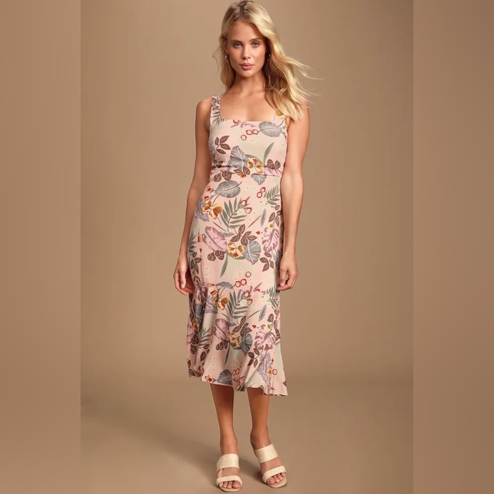 Floral Midi Dress